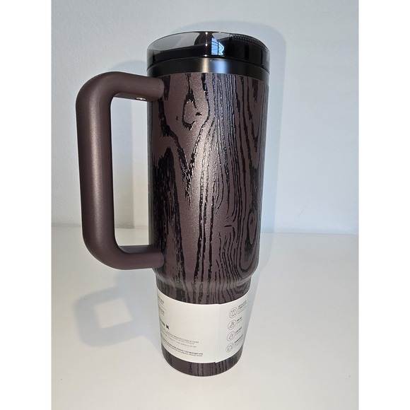 Stanley 30oz Pro Tour Tumbler Redwood Woodgrain Exclusive New - Picture 10 of 13